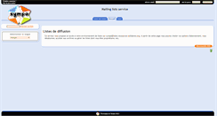 Desktop Screenshot of listes.ressources-solidaires.org